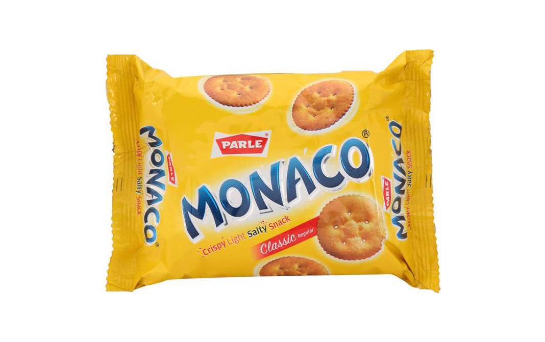 Parle Monaco Classic Regular Biscuits   Pack  75.4 grams